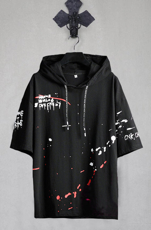Casual Cotton Printed Hoodies